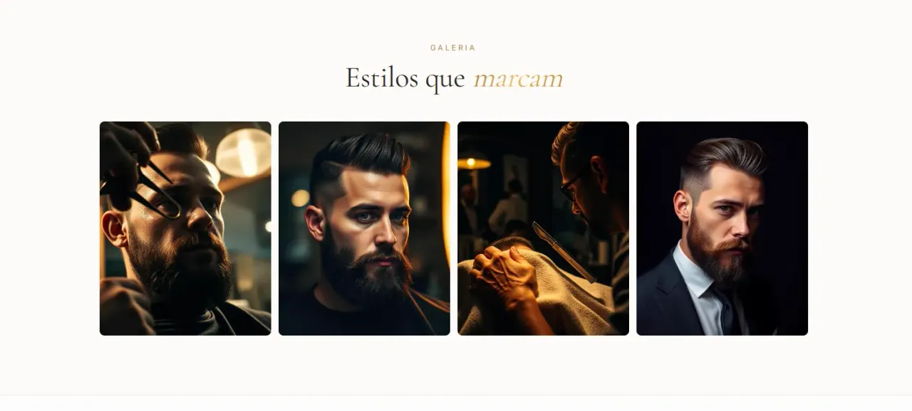 Barbearia Classic tela 3