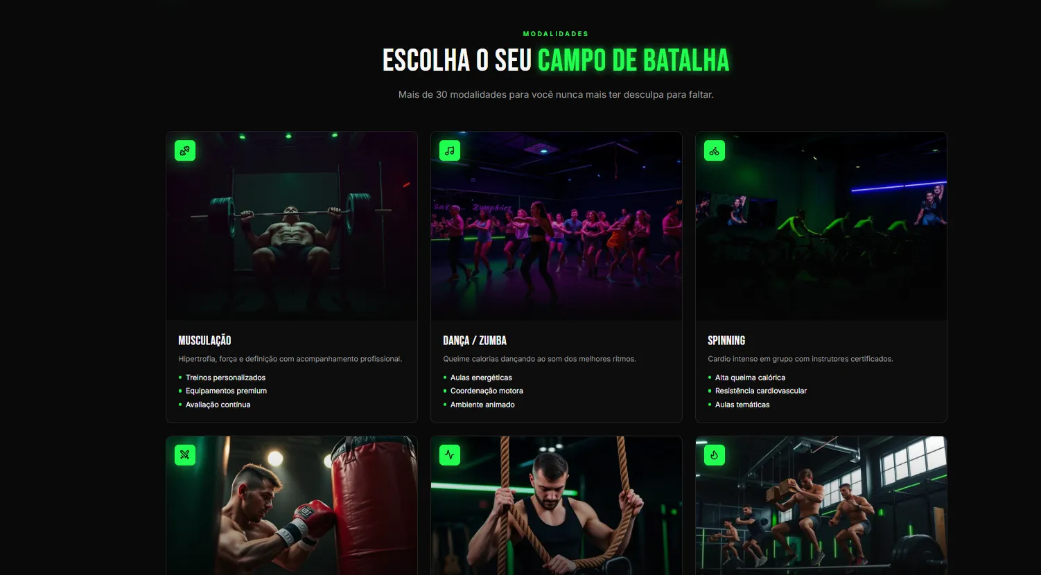 Academia Power tela 3