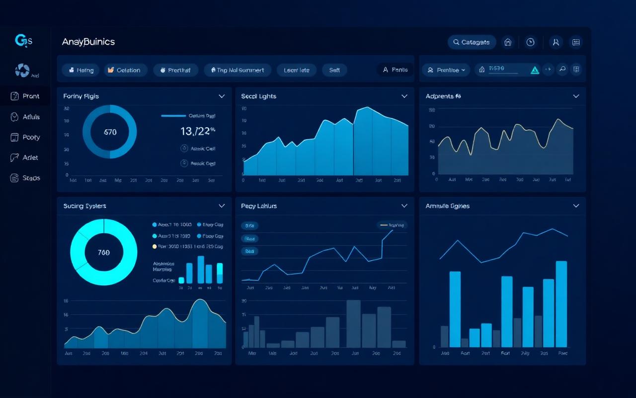 Dashboard Analytics desktop