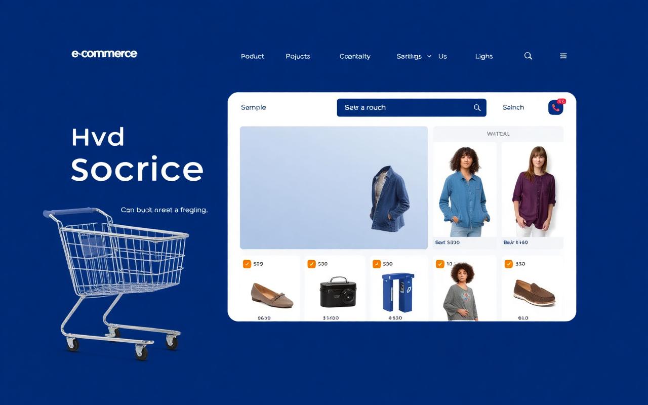 E-commerce Express desktop