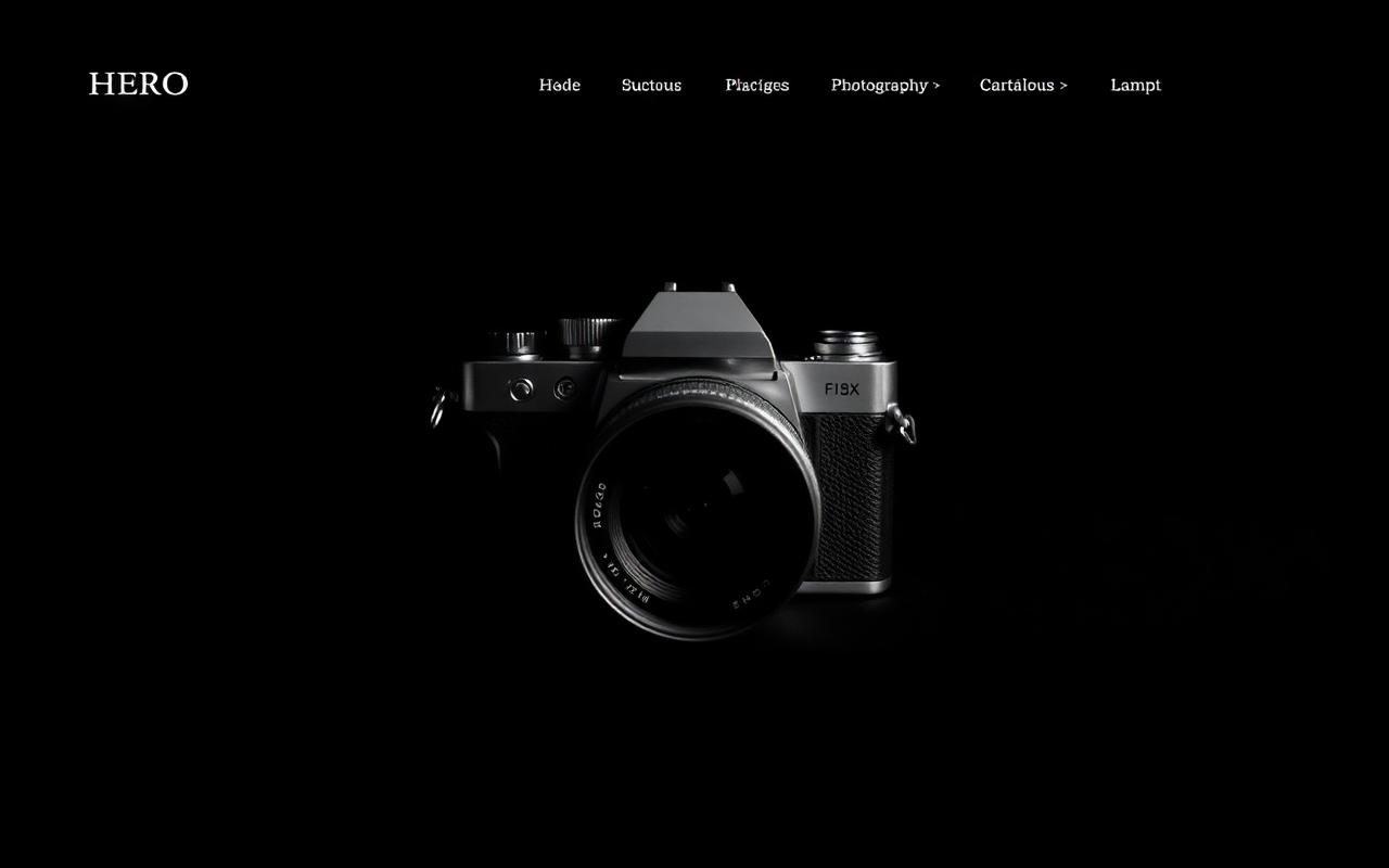Portfólio Fotografico desktop